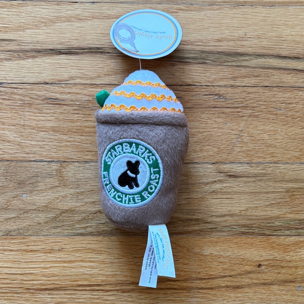 Starbarks French Roast Mini Dog Toy
